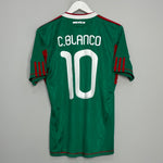2010/11 MEXICO C.BLANCO #10 HOME SHIRT (S) ADIDAS