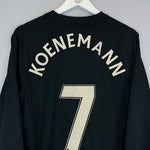 Shop 2009/10 MANCHESTER UNITED KOENEMANN #7 L/S AWAY SHIRT (M) NIKE, classic football shirts, vintage football shirts & retro soccer jerseys at Cult Kits