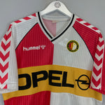 Shop 1987/89 FEYENOORD HOME SHIRT (XL) HUMMEL, classic football shirts, vintage football shirts & retro soccer jerseys at Cult Kits