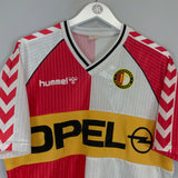 Shop 1987/89 FEYENOORD HOME SHIRT (XL) HUMMEL, classic football shirts, vintage football shirts & retro soccer jerseys at Cult Kits