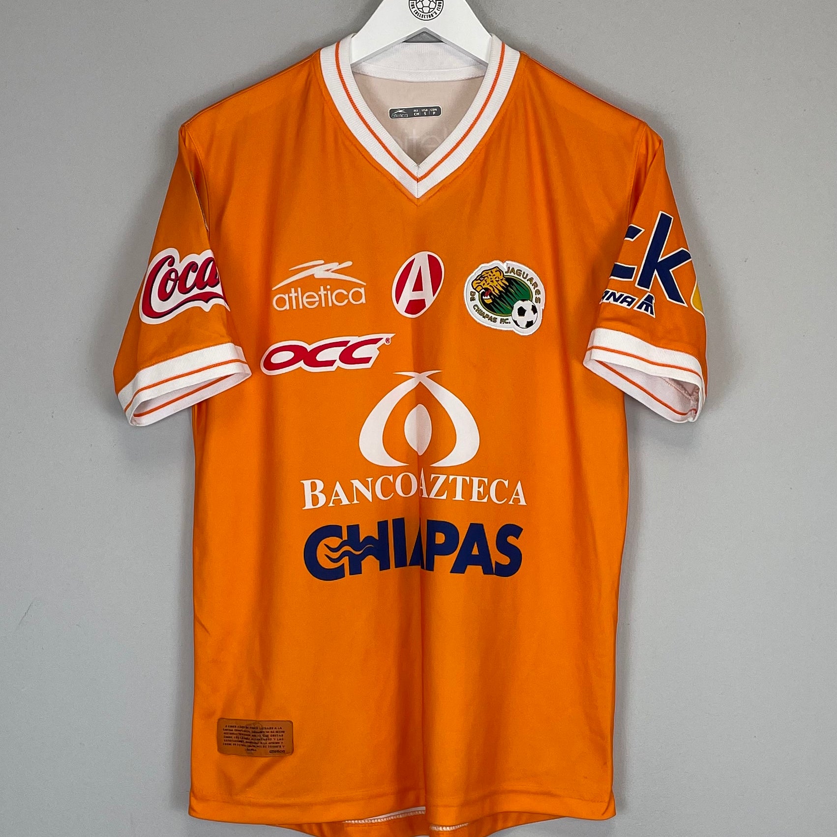 Shop 2008/09 JAGUARES CHIAPAS HOME SHIRT (S) ATLETICA, classic football shirts, vintage football shirts & retro soccer jerseys at Cult Kits
