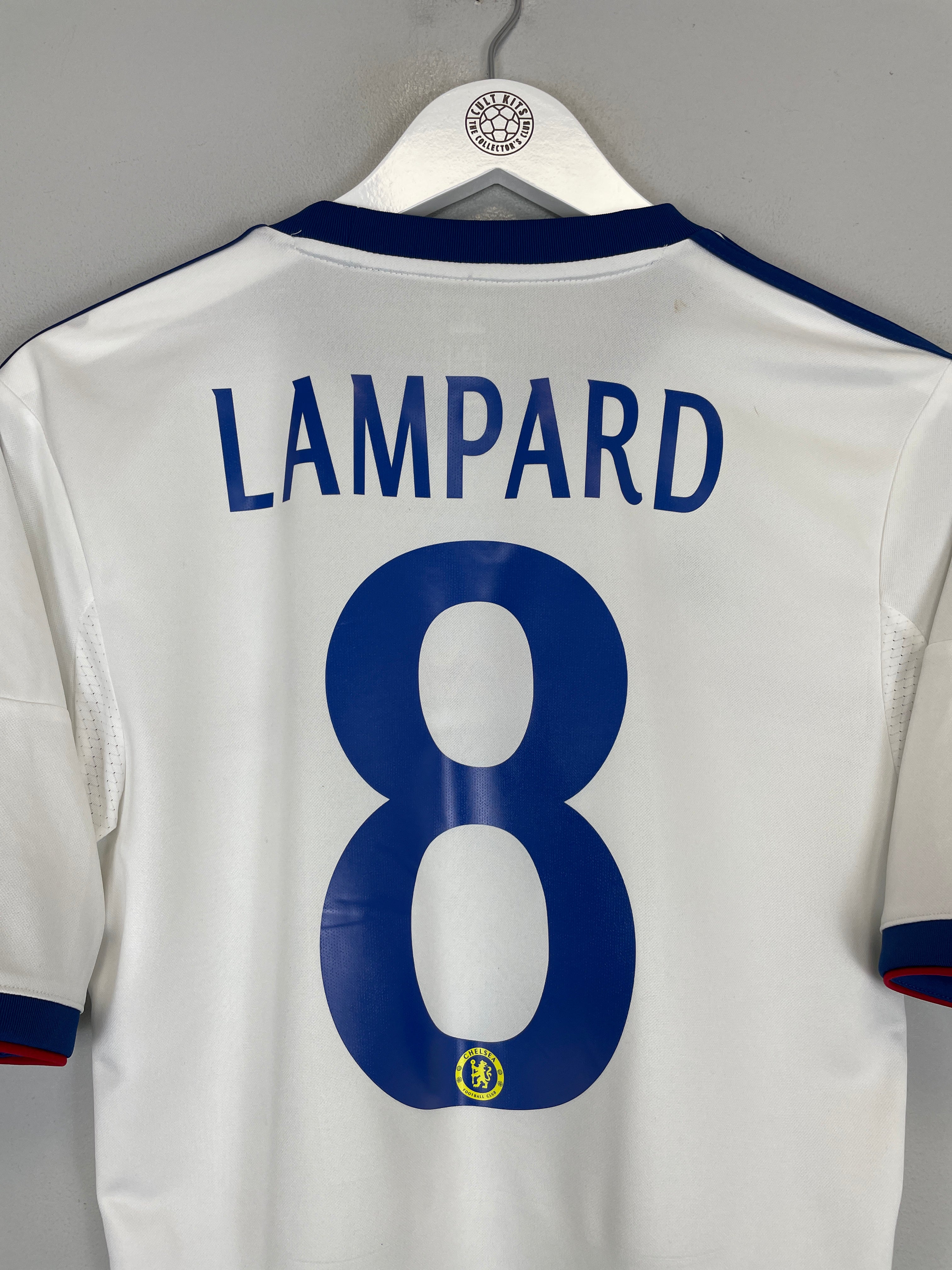 Shop 2013/14 CHELSEA LAMPARD #8 AWAY SHIRT (S) ADIDAS, classic football shirts, vintage football shirts & retro soccer jerseys at Cult Kits