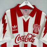 Shop 1994/95 NECAXA HOME SHIRT (L) ADIDAS, classic football shirts, vintage football shirts & retro soccer jerseys at Cult Kits