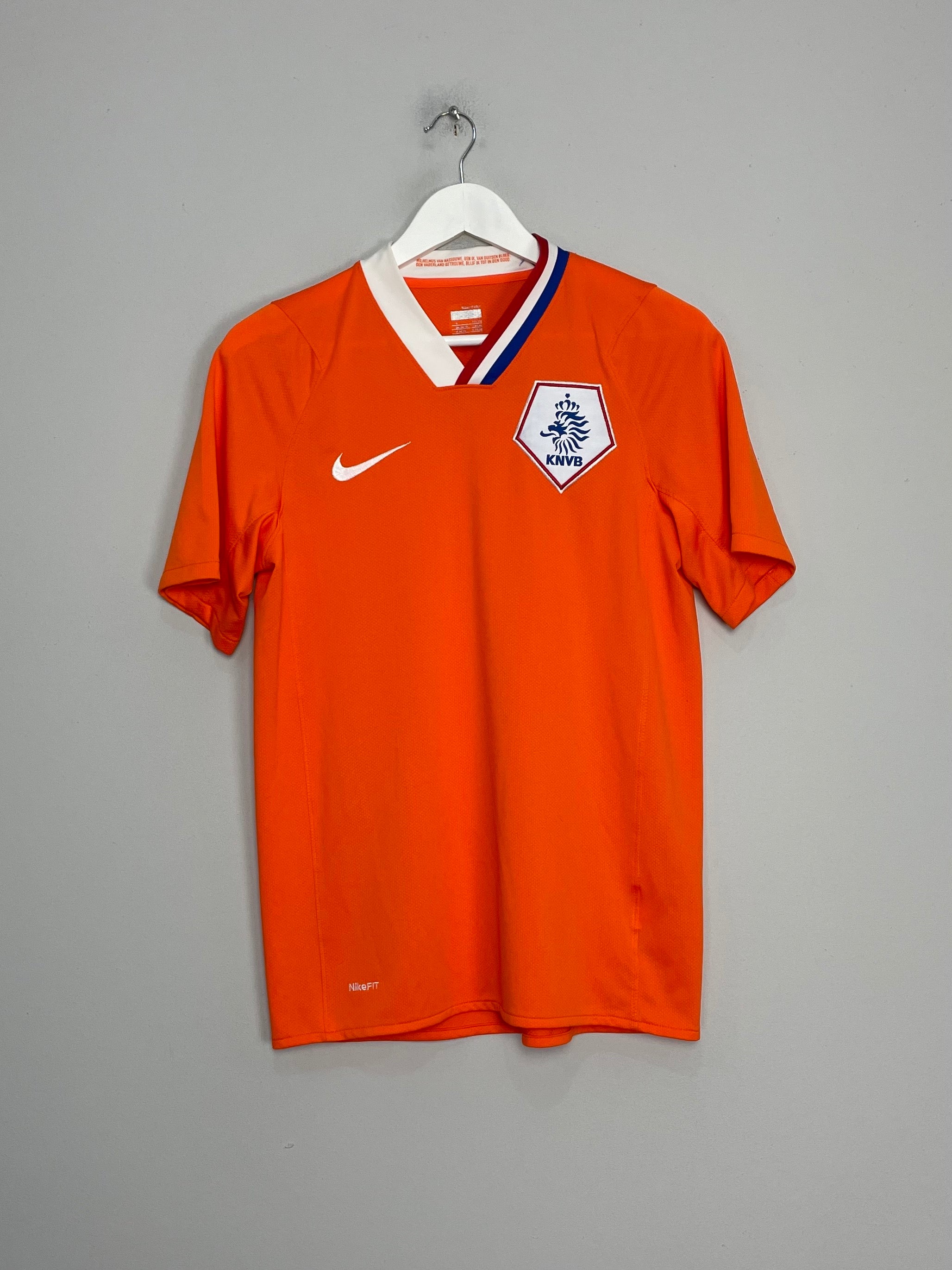 Shop 2008/10 NETHERLANDS HOME SHIRT (S) NIKE, classic football shirts, vintage football shirts & retro soccer jerseys at Cult Kits