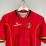 1997/98 BELGIUM HOME SHIRT (M) DIADORA