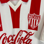 Shop 1994/95 NECAXA HOME SHIRT (L) ADIDAS, classic football shirts, vintage football shirts & retro soccer jerseys at Cult Kits