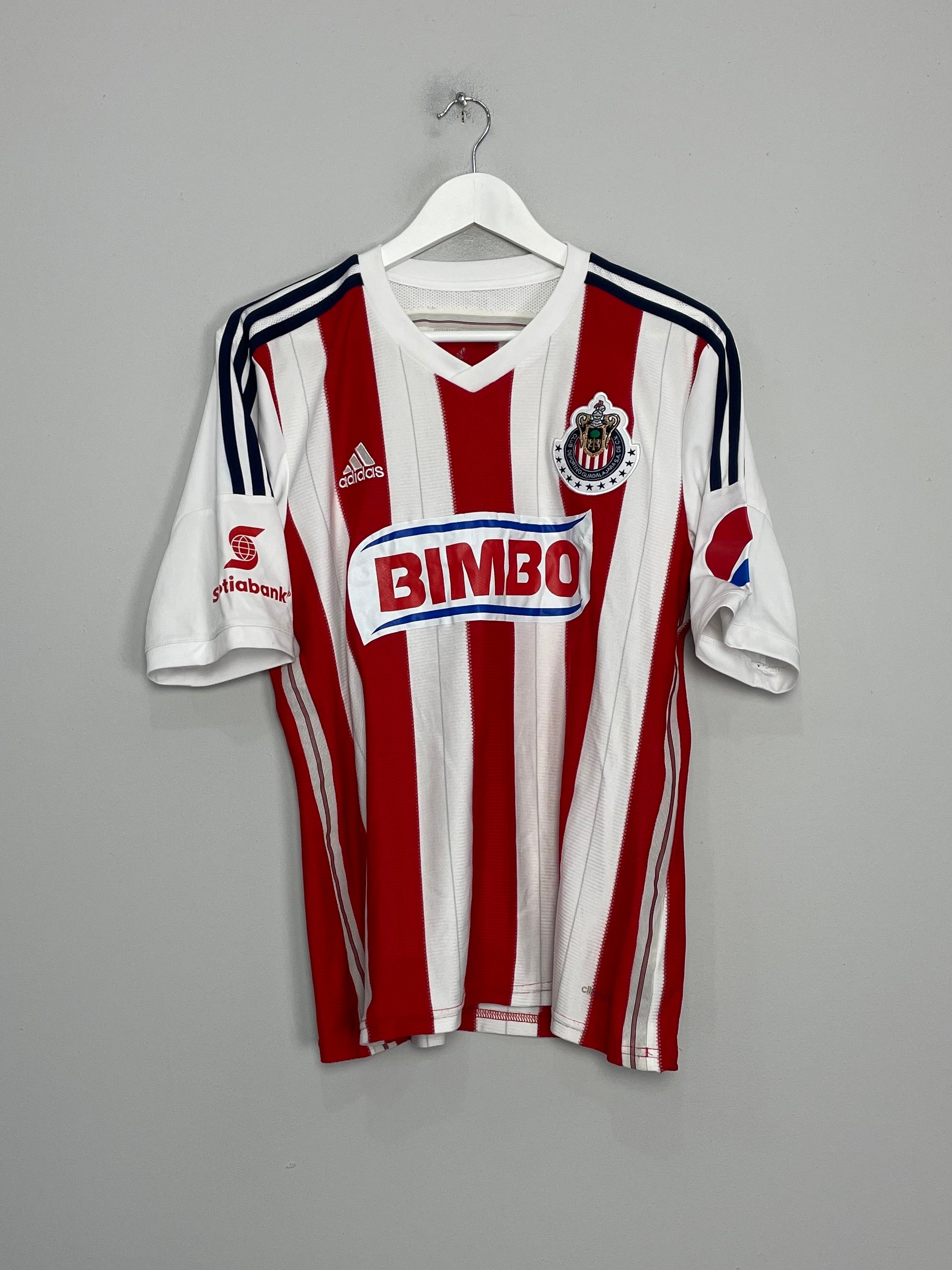Shop 2014/15 CHIVAS GUADALAJARA HOME SHIRT (S) ADIDAS, classic football shirts, vintage football shirts & retro soccer jerseys at Cult Kits