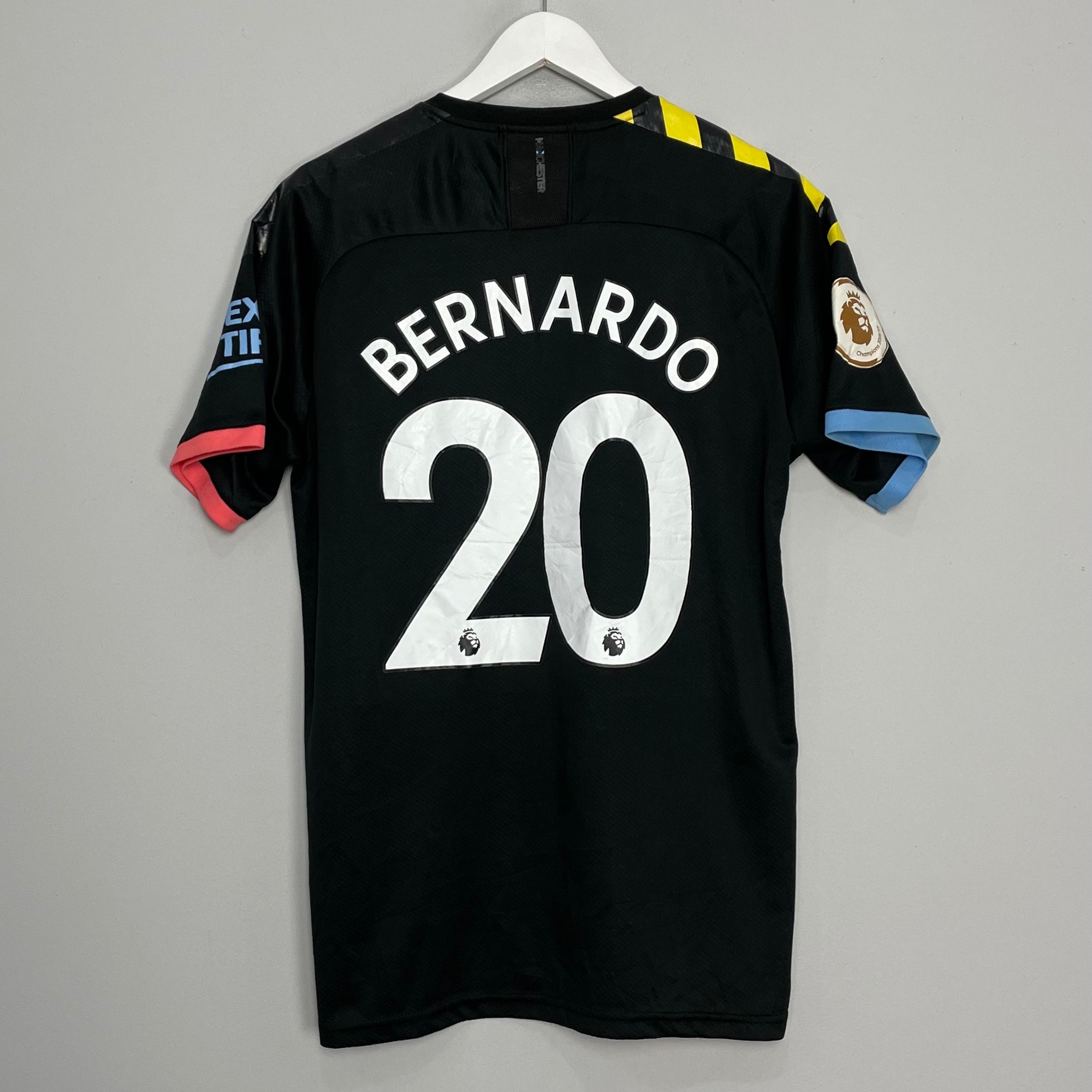 Shop 2019/20 MANCHESTER CITY BERNARDO #20 *125 YEAR* AWAY SHIRT (XL) PUMA, classic football shirts, vintage football shirts & retro soccer jerseys at Cult Kits