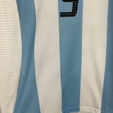 2002/04 ARGENTINA BATISTUTA #9 HOME SHIRT (M) ADIDAS