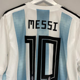 2018/19 ARGENTINA MESSI #10 HOME SHIRT (XL) ADIDAS