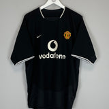 2003/05 MANCHESTER UNITED RONALDO #7 AWAY SHIRT (XL) NIKE