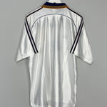 Shop 1998/00 REAL MADRID *SIGNED* HOME SHIRT (L) ADIDAS, classic football shirts, vintage football shirts & retro soccer jerseys at Cult Kits