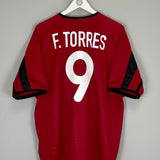 2001/02 ATLETICO MADRID F.TORRES #9 AWAY SHIRT (XL) NIKE