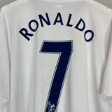 2008/10 MANCHESTER UNITED RONALDO #7 AWAY SHIRT (XXL) NIKE