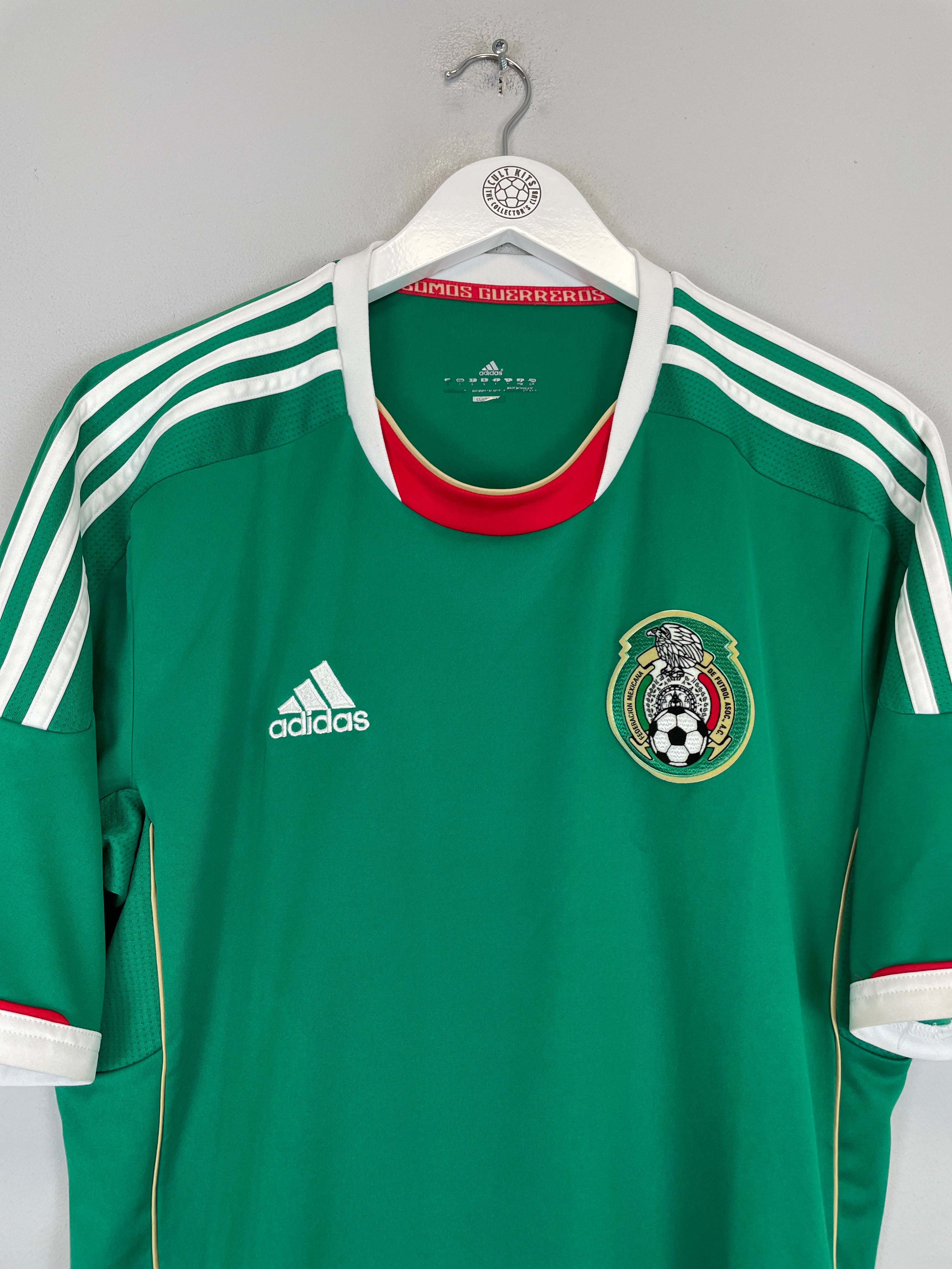 Shop 2011/13 MEXICO HOME SHIRT (L) ADIDAS, classic football shirts, vintage football shirts & retro soccer jerseys at Cult Kits