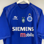 Shop 2004 CRUZEIRO #3 HOME SHIRT (L) TOPPER, classic football shirts, vintage football shirts & retro soccer jerseys at Cult Kits