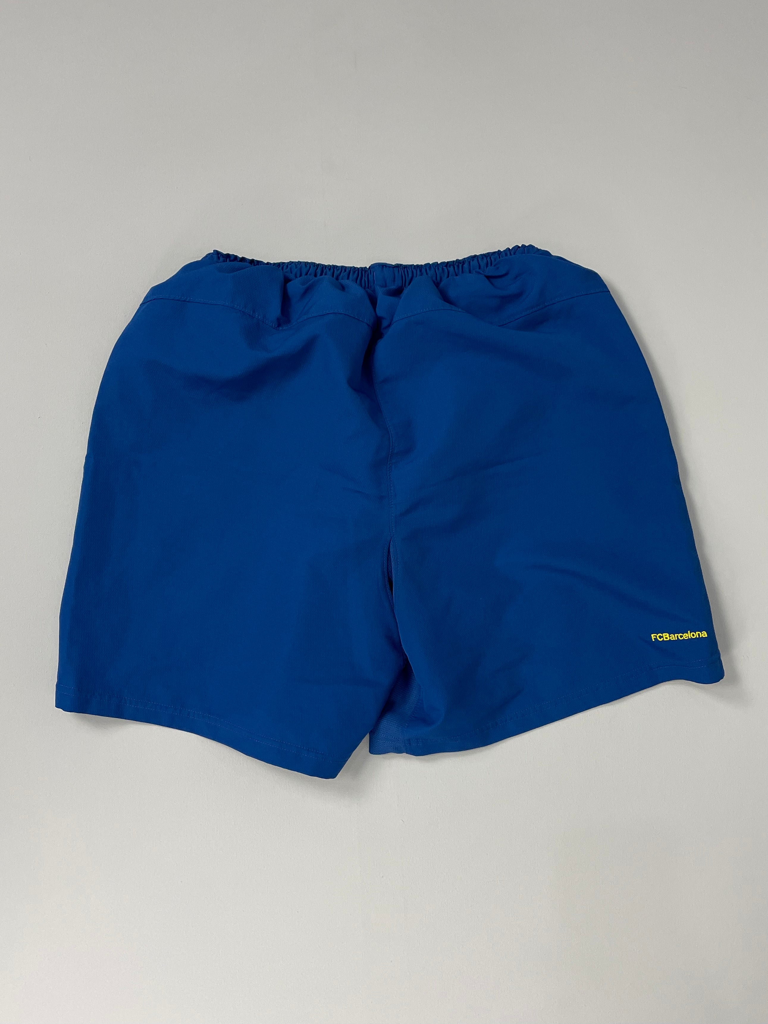 Shop 2007/08 BARCELONA #6 HOME SHORTS (L) NIKE, classic football shirts, vintage football shirts & retro soccer jerseys at Cult Kits