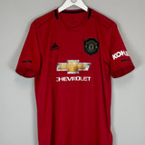 2019/20 MANCHESTER UNITED MCTOMINAY #39 HOME SHIRT (L) ADIDAS