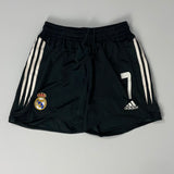 Shop 2004/05 REAL MADRID #7 AWAY SHORTS (M) ADIDAS, classic football shirts, vintage football shirts & retro soccer jerseys at Cult Kits