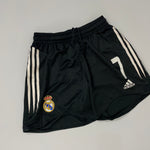Shop 2004/05 REAL MADRID #7 AWAY SHORTS (M) ADIDAS, classic football shirts, vintage football shirts & retro soccer jerseys at Cult Kits