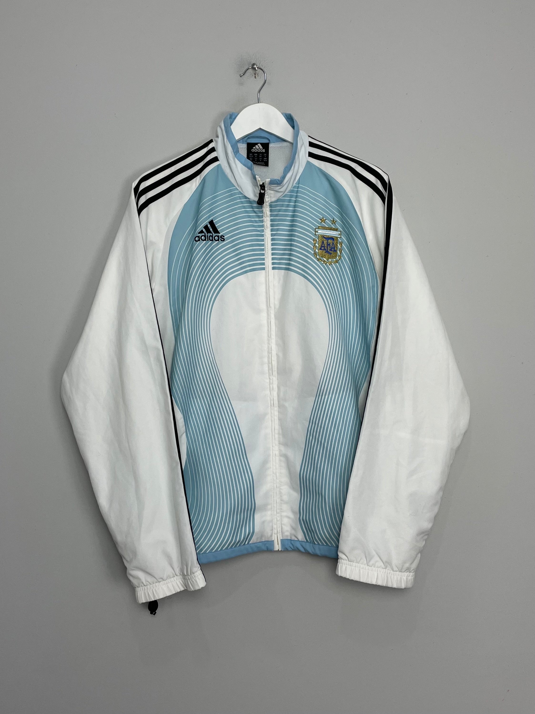 Shop 2006/07 ARGENTINA TRACK JACKET (M) ADIDAS, classic football shirts, vintage football shirts & retro soccer jerseys at Cult Kits