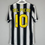 2011/12 JUVENTUS DEL PIERO #10 *PLAYER ISSUE* HOME SHIRT (L) NIKE