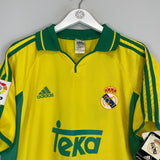 2000 REAL MADRID FIGO #10 *BNWT* PROTOTYPE SHIRT (M) ADIDAS
