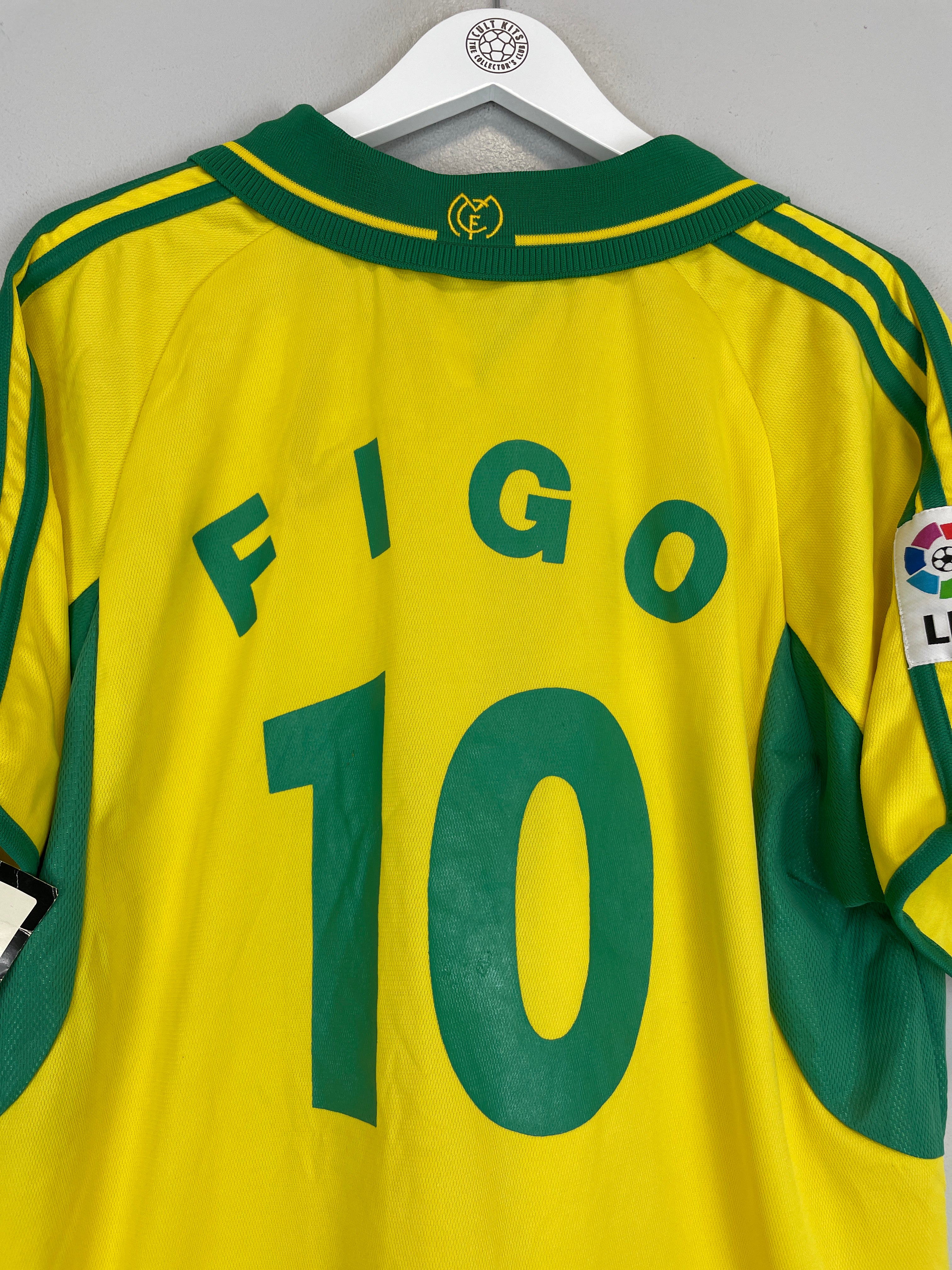 2000 REAL MADRID FIGO #10 *BNWT* PROTOTYPE SHIRT (M) ADIDAS – Cult 2000 REAL MADRID FIGO #10 *BNWT* PROTOTYPE SHIRT (M) ADIDAS – Cult