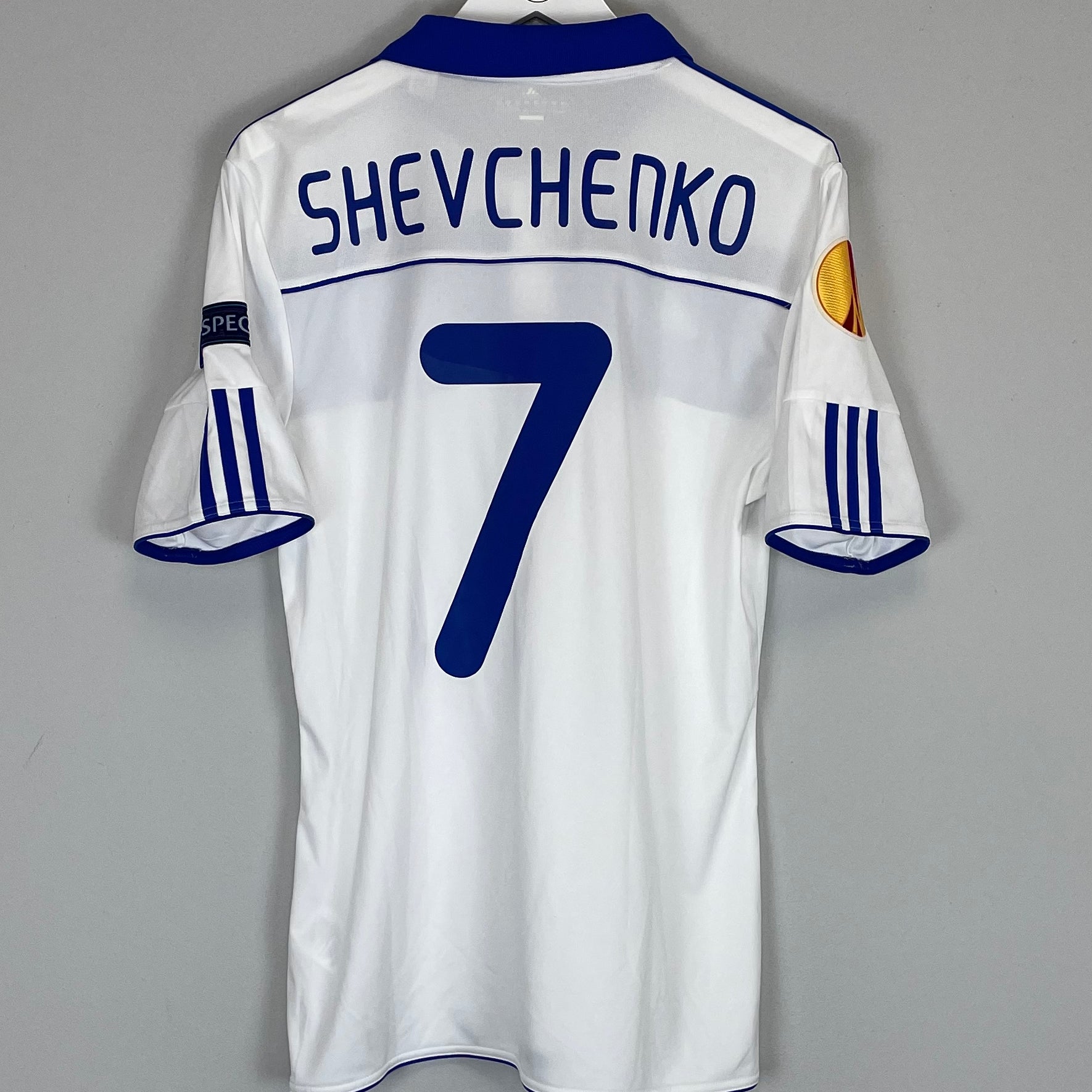2010/12 DYNAMO KYIV SHEVCHENKO #7 E/L HOME SHIRT (M) ADIDAS – Cult