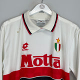 1993/94 AC MILAN BARESI #6 *MATCH WORN* SIGNED L/S AWAY SHIRT (L) LOTTO