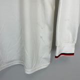 1993/94 AC MILAN BARESI #6 *MATCH WORN* SIGNED L/S AWAY SHIRT (L) LOTTO