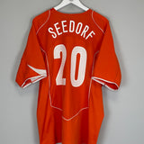 2004/06 NETHERLANDS SEEDORF #20 HOME SHIRT (XL) NIKE