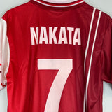 1998/99 PERUGIA NAKATA #7 HOME SHIRT (L) GALEX