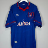 1994 CHELSEA HOME SHIRT (XL) UMBRO
