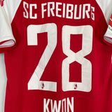 2020/21 FREIBURG KWON #28 HOME SHIRT (M) HUMMEL