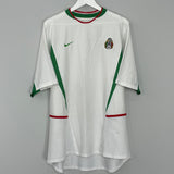 Shop 2002/04 MEXICO AWAY SHIRT (XL) NIKE, classic football shirts, vintage football shirts & retro soccer jerseys at Cult Kits