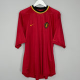 Shop 2000/01 BELGIUM HOME SHIRT (XL) NIKE, classic football shirts, vintage football shirts & retro soccer jerseys at Cult Kits