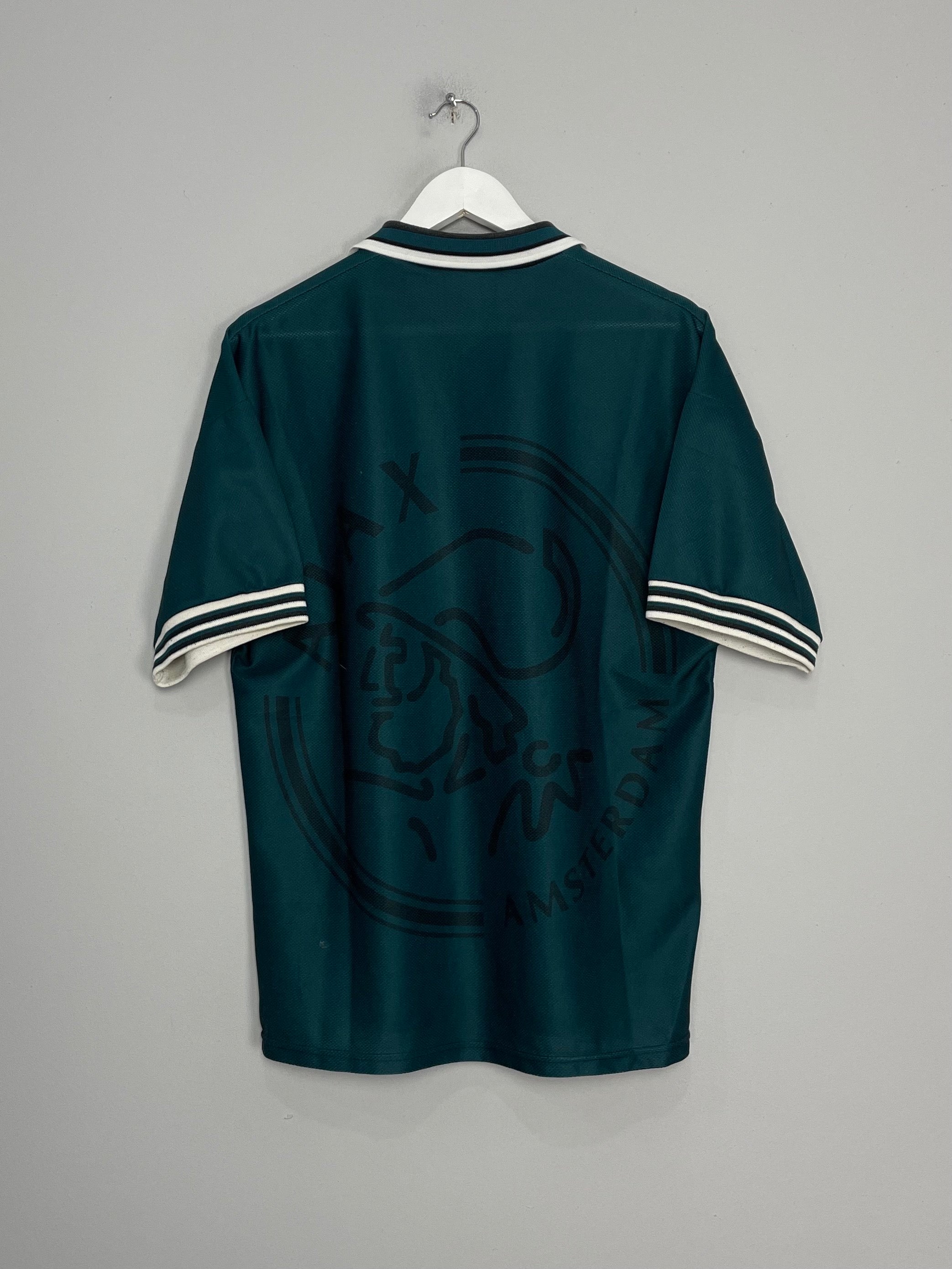 Shop 1995/96 AJAX AWAY SHIRT (M) UMBRO, classic football shirts, vintage football shirts & retro soccer jerseys at Cult Kits