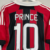 2012/13 AC MILAN PRINCE #10 HOME SHIRT (L) ADIDAS