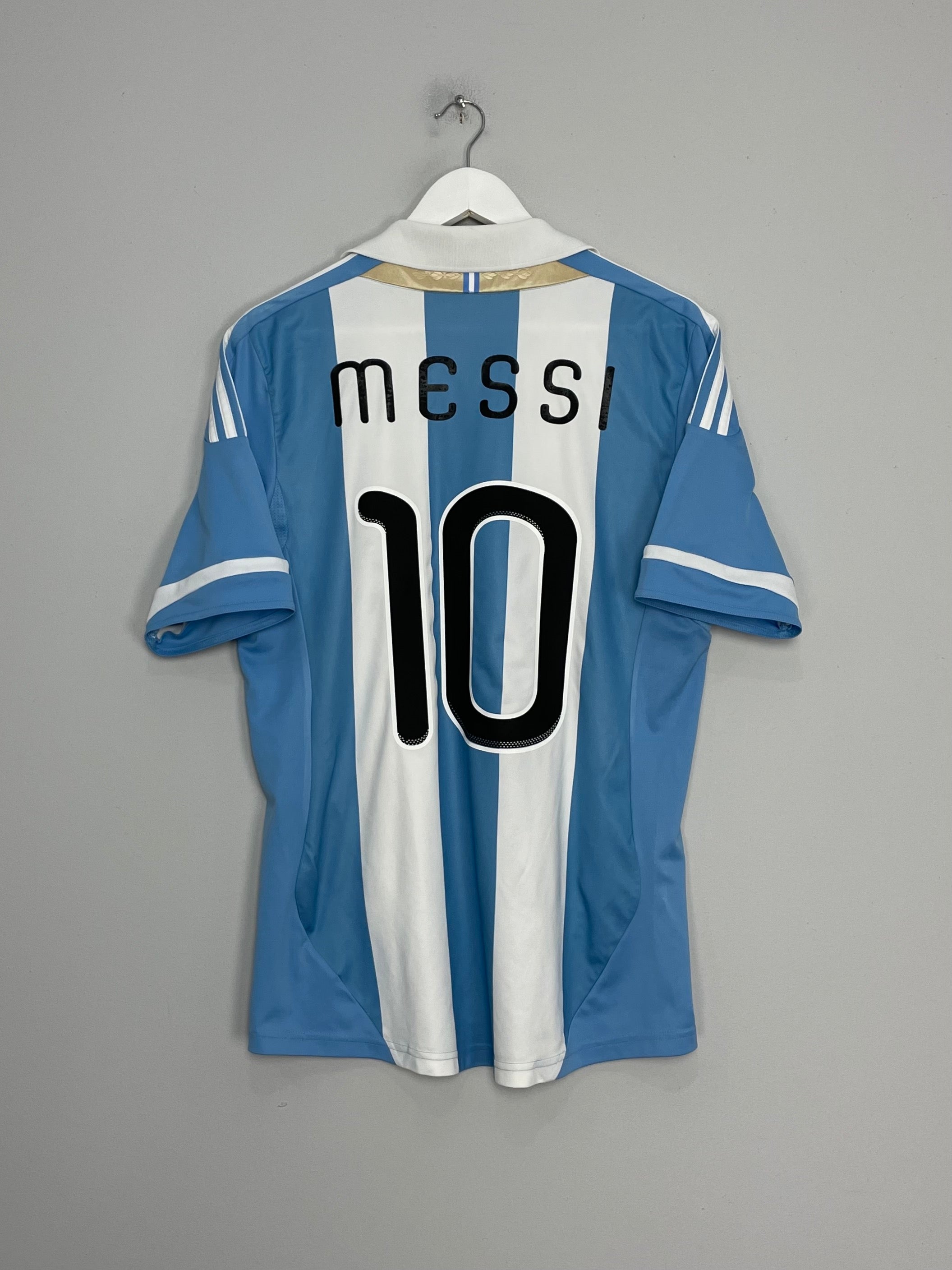 Shop 2011/13 ARGENTINA MESSI #10 HOME SHIRT (M) ADIDAS, classic football shirts, vintage football shirts & retro soccer jerseys at Cult Kits