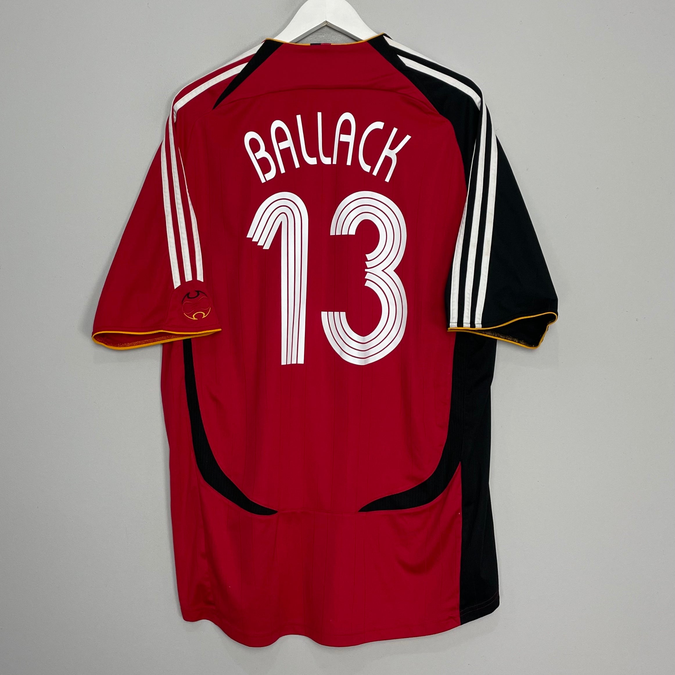 Shop 2005/07 GERMANY BALLACK #13 AWAY SHIRT (XXL) ADIDAS, classic football shirts, vintage football shirts & retro soccer jerseys at Cult Kits