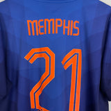 2014/15 NETHERLANDS MEMPHIS #21 AWAY SHIRT (XL) NIKE