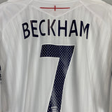2007/09 ENGLAND BECKHAM #7 HOME SHIRT (XXXL) UMBRO