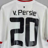 2012/13 MANCHESTER UNITED V.PERSIE #20 AWAY SHIRT (XL) NIKE