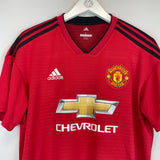 2018/19 MANCHESTER UNITED MATA #8 HOME SHIRT (L) ADIDAS