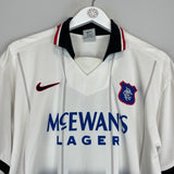 1997/99 RANGERS MCCOIST #9 AWAY SHIRT (L) NIKE