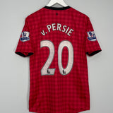 2012/13 MANCHESTER UNITED V.PERSIE #20 HOME SHIRT (M) NIKE
