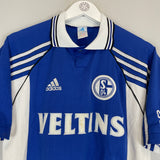 1998/00 SCHALKE HOME SHIRT (S) ADIDAS