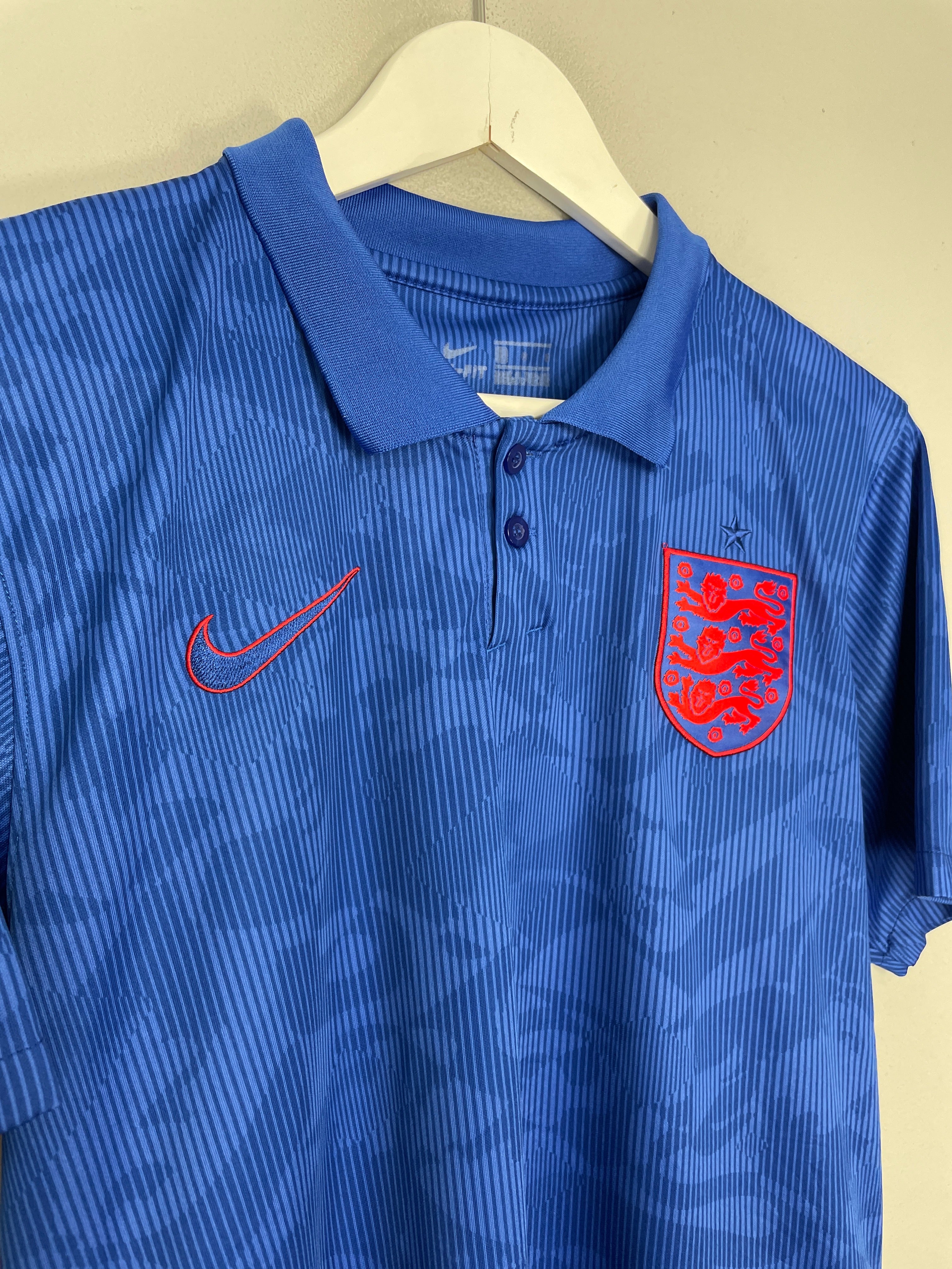 Shop 2020/22 ENGLAND AWAY SHIRT (M) NIKE, classic football shirts, vintage football shirts & retro soccer jerseys at Cult Kits