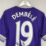 Shop 2015/16 TOTTENHAM DEMBELE #19 THIRD SHIRT (M) UNDER ARMOUR, classic football shirts, vintage football shirts & retro soccer jerseys at Cult Kits